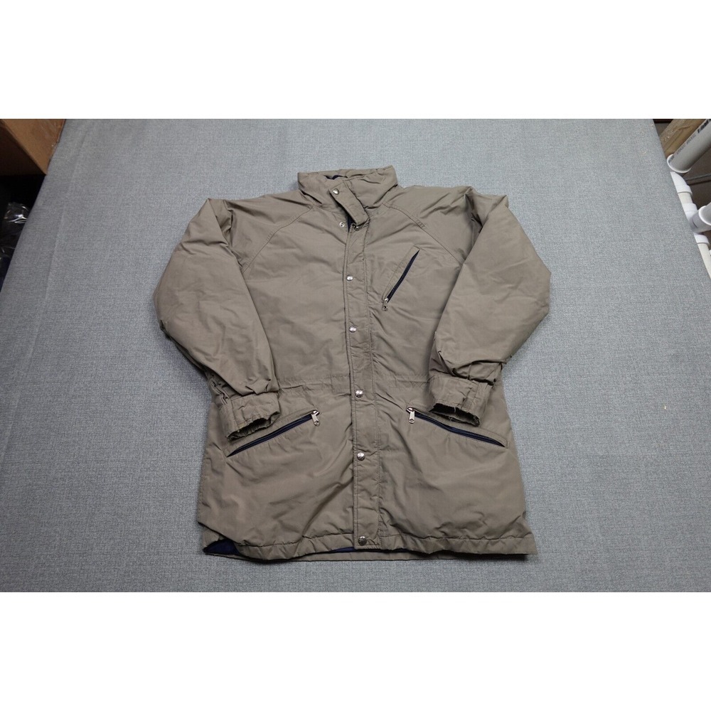 Vintage The North Face Jacket Mens Large Beige Puffer Bubble Goose‎ Down Winter